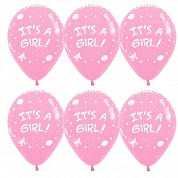N4. Розовые It's а girl